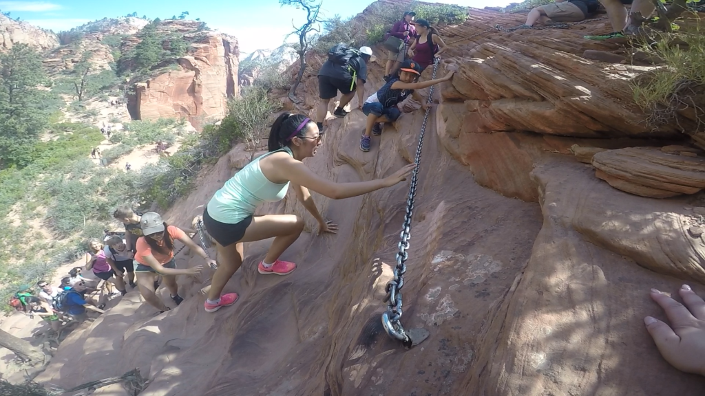 zion national park - angels landing. - eat.vietcariously